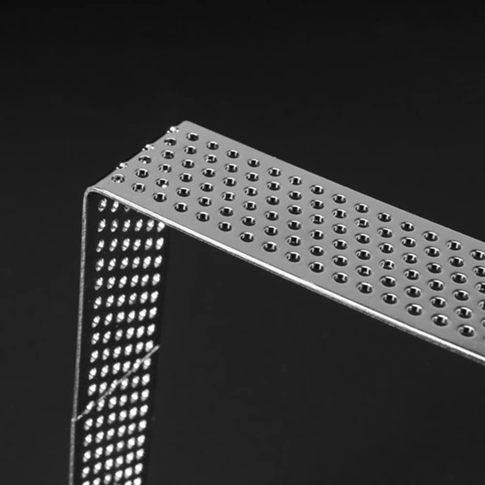 Square oval fruit pie ring perforated pie ring 304 stainless steel tower ring mousse cake mold perforated pie ring stainless steel