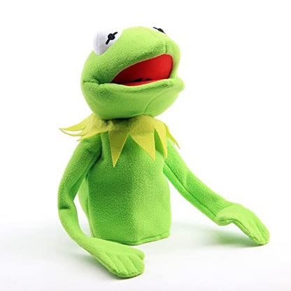 Frog Hand Puppet, Frog Plush,The Muppets Show, Soft Puppet Doll Suitable The Frog Plush Puppet Soft Stuffed Plushie Figure Kids