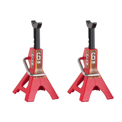 4pcs，Simulated jack bracket - a simulated lifting pair used for remote control of tire replacement in toy cars and trucks