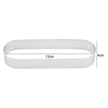 Stainless steel tower ring multifunctional baking mold cake baking ring stainless steel cake ring mousse ring household