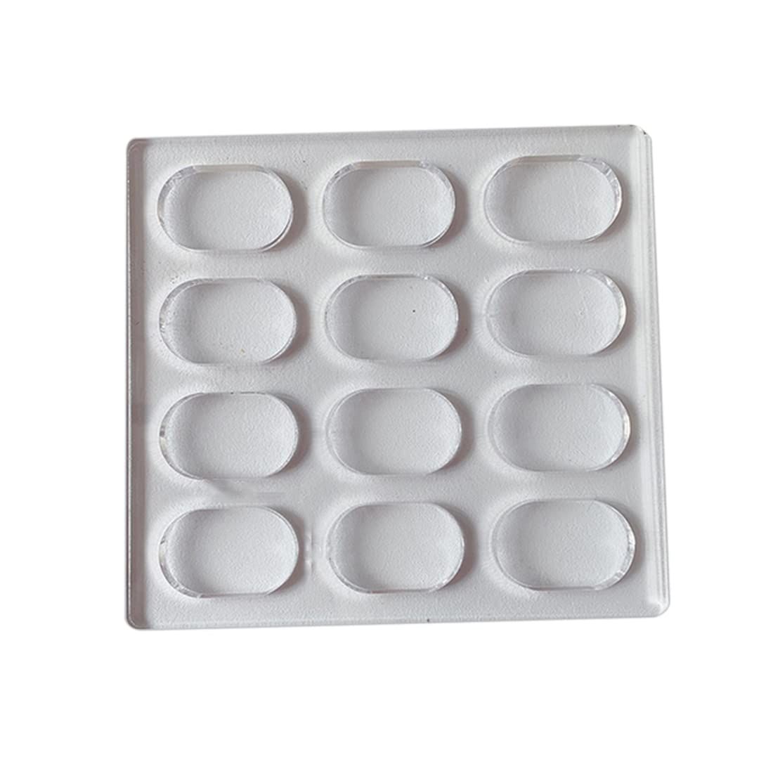 Transparent cake mold, oval macaron cake mold, cake decoration tool, baking tray, French pastry mold