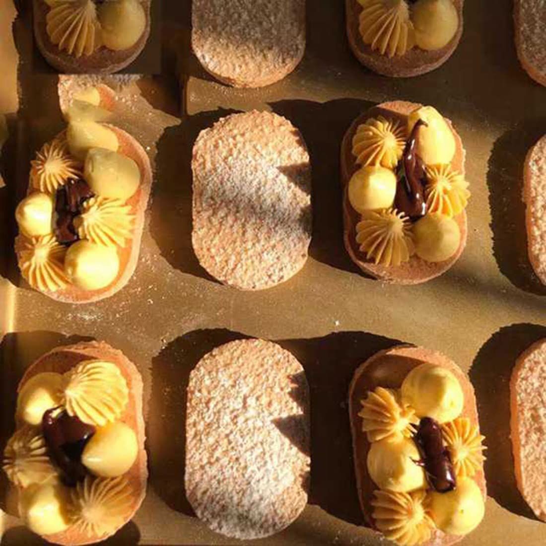 Transparent cake mold, oval macaron cake mold, cake decoration tool, baking tray, French pastry mold