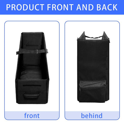 Folding Bicycle Storage Box Car Trunk Storage Box Foldable Bike Storage Container,29 x 58 x 58 cm