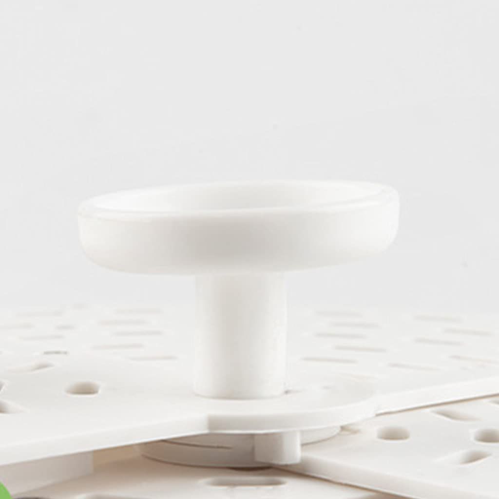 White  Round Foldable Cover Tent Dining Table Fly For Protection For Guard Lid Plate Serving Cover Home Supplies Kitchen