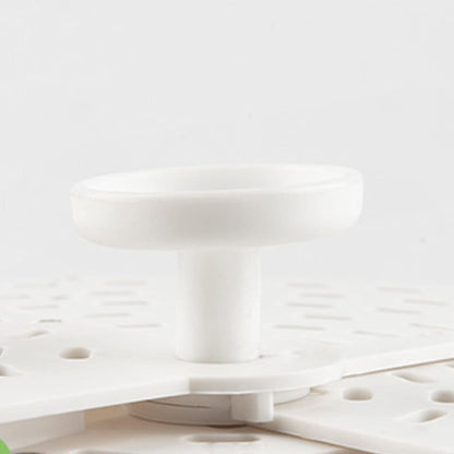 White  Round Foldable Cover Tent Dining Table Fly For Protection For Guard Lid Plate Serving Cover Home Supplies Kitchen