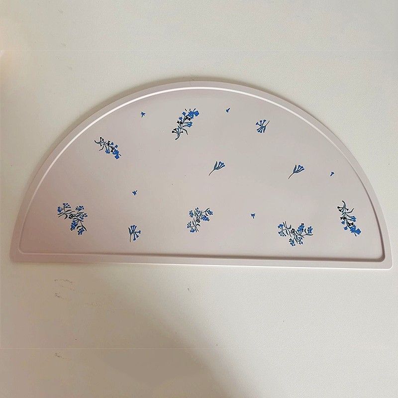 4PC Silicone Placemat for Kids | for Baby Non Slip Placemats for Kids Toddlers Food Table Mats Portable Toddlers Placemats for Dining Table