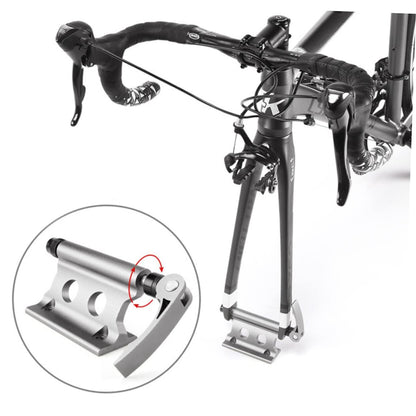 Bicycle Fork Mount Bike Block Fork Mount Front Wheel Fork Fixing Holder Cycling Fork Rack Accessories for Travel Carrying