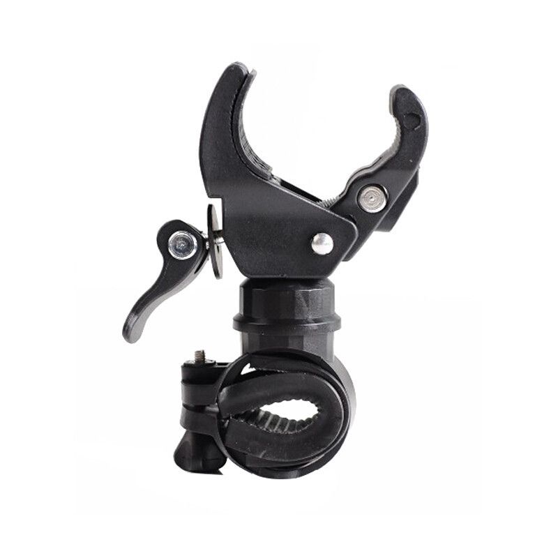 Universal Flashlight Bike Mount Bike Handlebar Light Holder Cycling Torch Mount 360 Degrees Rotation Bicycle Lamp Holder