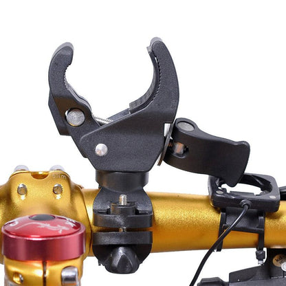 Universal Flashlight Bike Mount Bike Handlebar Light Holder Cycling Torch Mount 360 Degrees Rotation Bicycle Lamp Holder