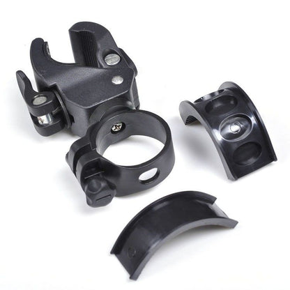 Universal Flashlight Bike Mount Bike Handlebar Light Holder Cycling Torch Mount 360 Degrees Rotation Bicycle Lamp Holder