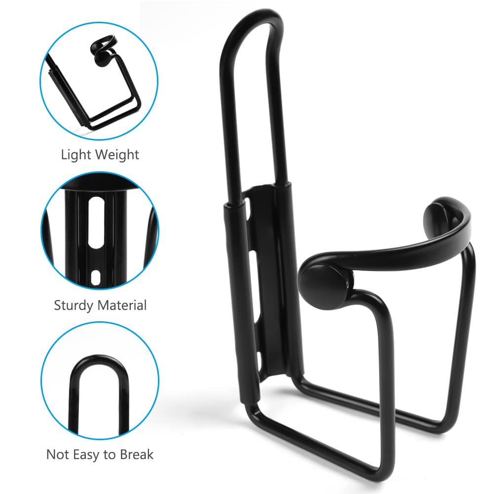 Bike Water Bottle Holder, Lightweight Alloy Bicycle Bottle Cage, Bike Bottle Holder Bicycle Accessories with