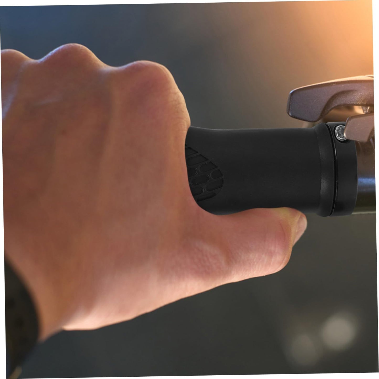 2PCS，Bicycle handlebar cover, mountain bike rubber sponge universal universal, ultra soft hand grip, handlebar lock, riding accessories