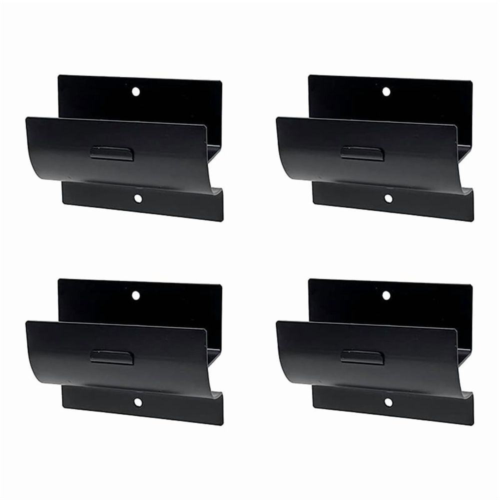 Heavy-Duty Ladder Hanger-Wall Mount Ladder Hooks for Ladder Storage-Wheelbarrow Hangers for Garage Wall-4 Pack
