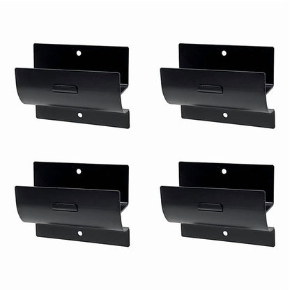 Heavy-Duty Ladder Hanger-Wall Mount Ladder Hooks for Ladder Storage-Wheelbarrow Hangers for Garage Wall-4 Pack