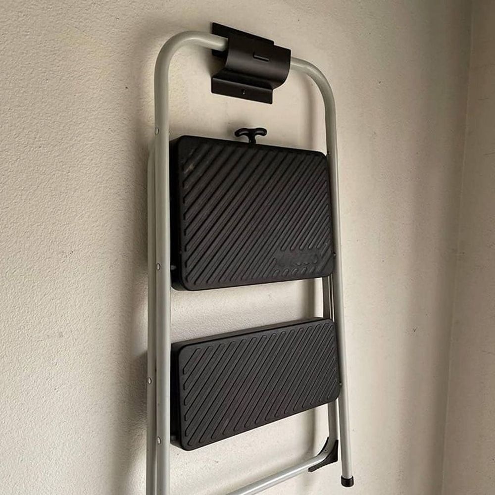 Heavy-Duty Ladder Hanger-Wall Mount Ladder Hooks for Ladder Storage-Wheelbarrow Hangers for Garage Wall-4 Pack