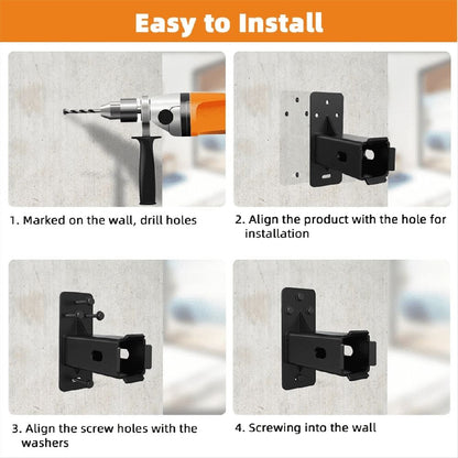Hitch Wall Mount, Mount Bike Rack Hitch,Hitch Cargo Carrier, Bicycle Receiver Storage,Cargo Hanging