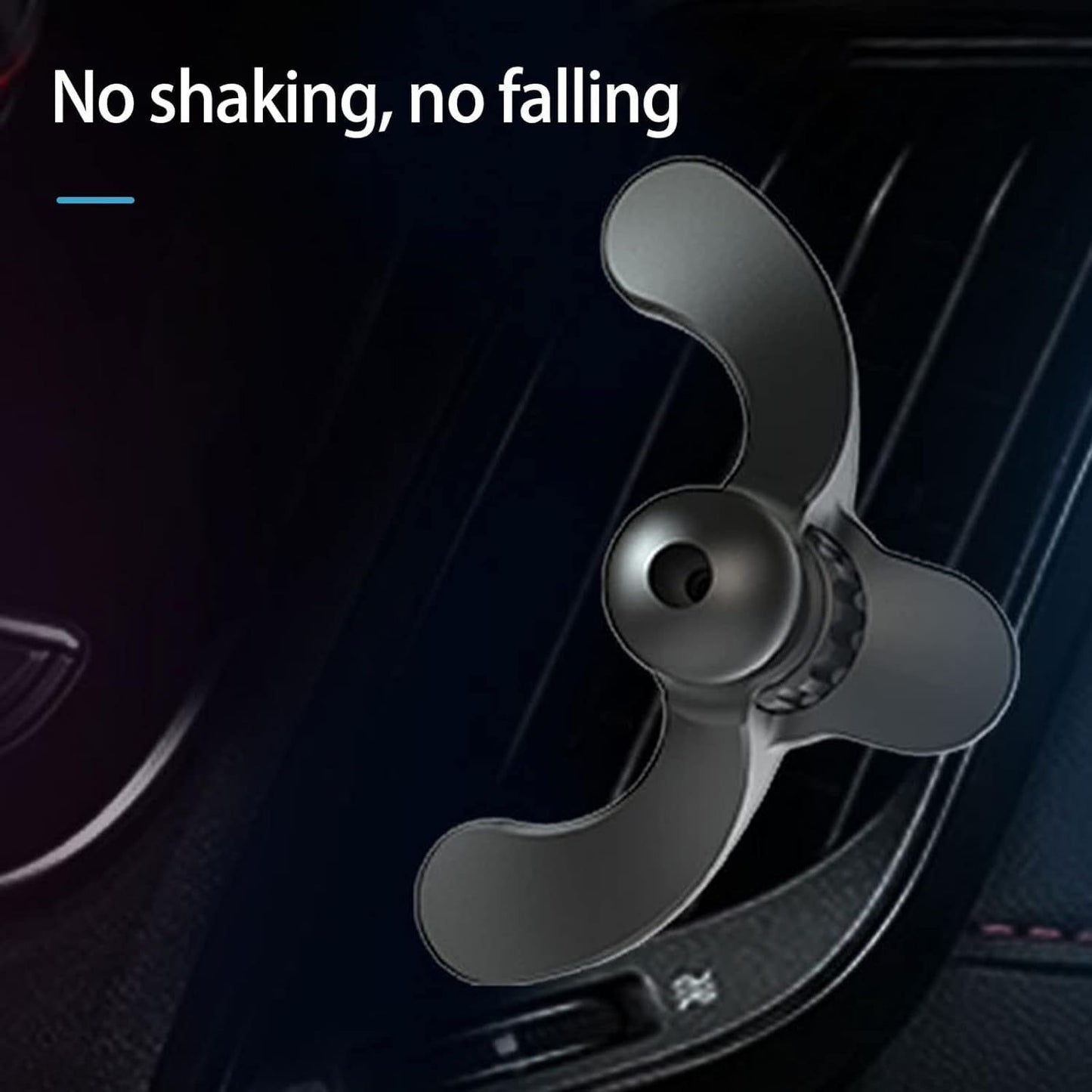 1Pc Black Car Vent Phone Mount, Round Air Outlet Phone Bracket Y-Shaped Mobile Holder Clip, Hands Free Cradle in Vehicle Car