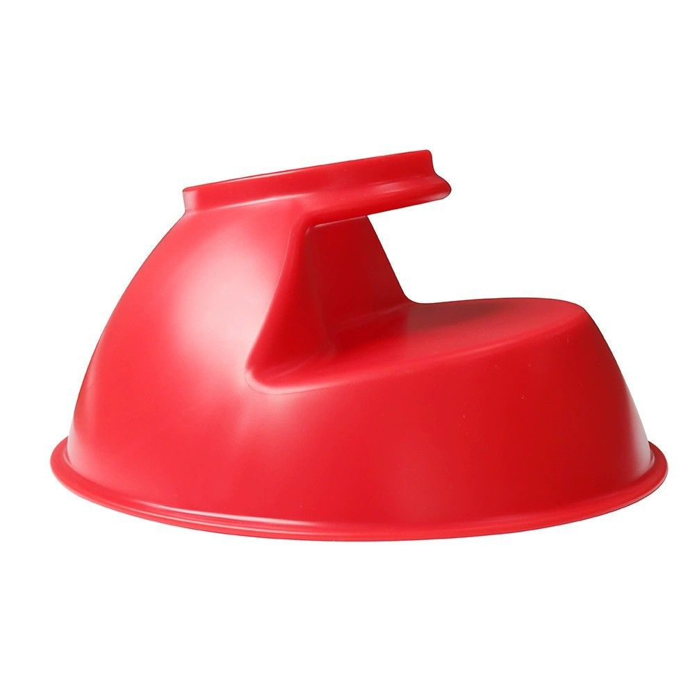 Anti-Soggy Cereal Bowl, Never Soggy Cereal Bowlm, Reusable Snack and Dip Bowls, BPA-Free Divided Bowls for Kids and Adults (red)