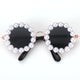 Cute Dog Sunglasses Pearl Dog Sunglasses Small Medium Breed Girl Holiday Party Dog Costume Accessories