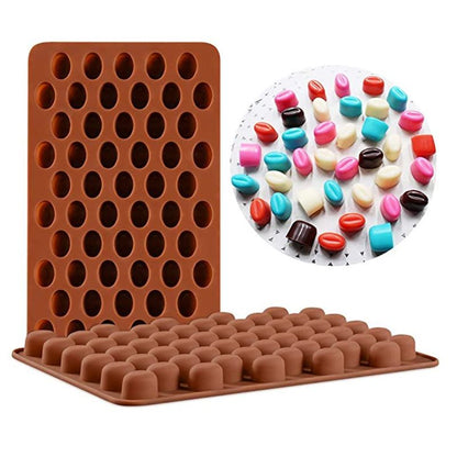 Chocolate Mold Candy Making Molds Cute Silicone Baking Mould Ice Cube Tray Mini Pudding Maker Dining