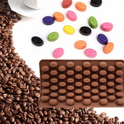 Chocolate Mold Candy Making Molds Cute Silicone Baking Mould Ice Cube Tray Mini Pudding Maker Dining