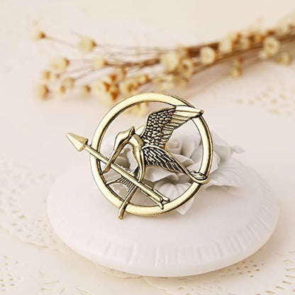 3 Pcs MockingBirds Brooch Set Personality Symbol Animal Birds Film Television Props for Women and Men