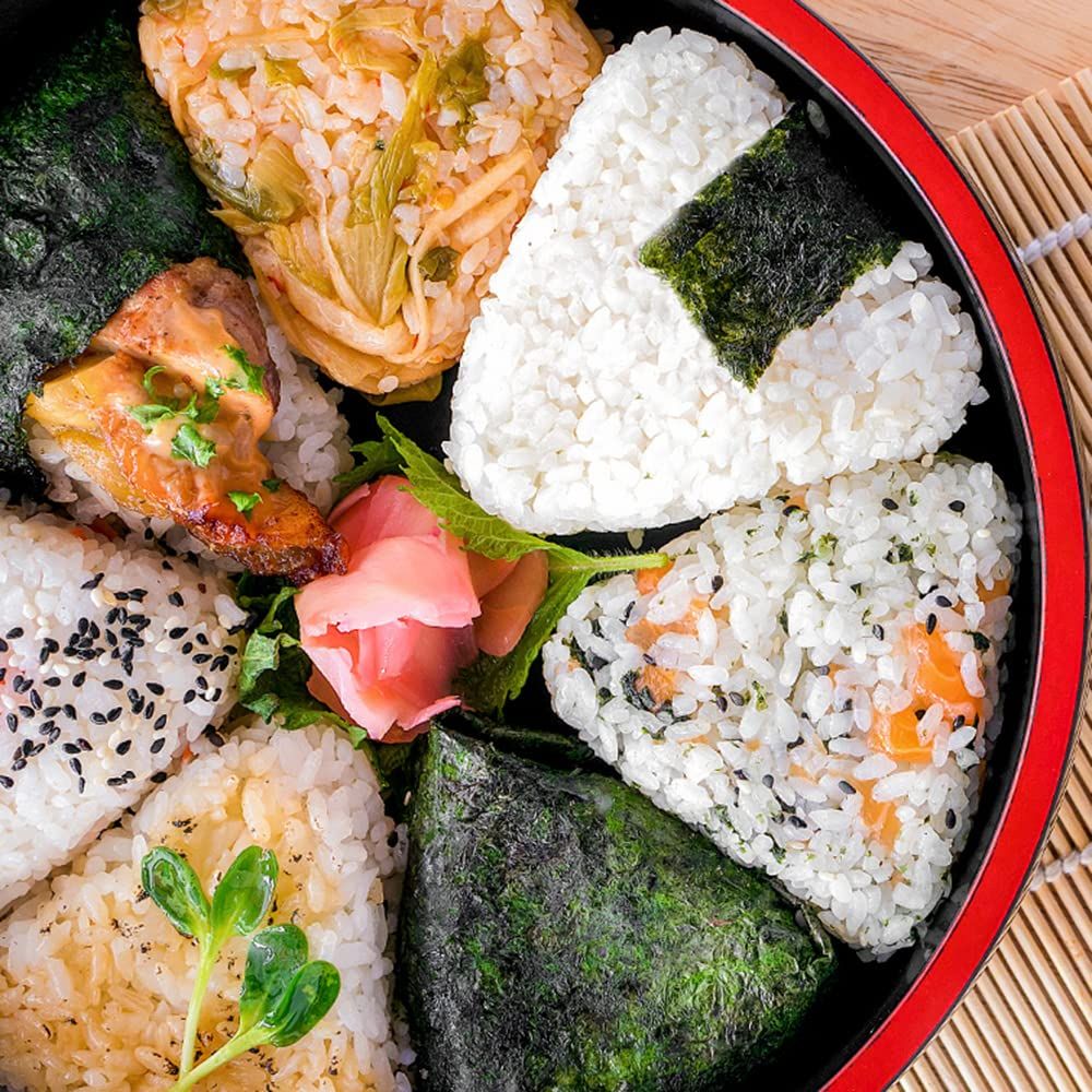 Non Stick Triangle Sushi Press Mold, Triangle Rice Ball Mold Maker, Japanese Home Gadgets for Bento, Without Small Rice Paddle