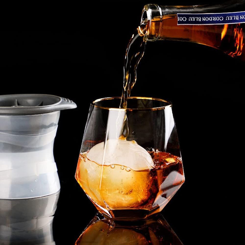 Ice Cube Mold Large-capacity Silicone Ice Tray Household Ice Storage Ice-making Box With Cover Ice Cube Home
