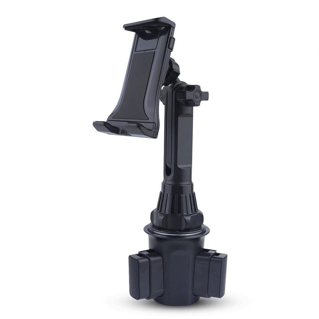 Cup Holder Tablet Mount for Car [Military Grade Cupholder ] Tablet Car Cradle Cup Holder for Truck Car Heavy Duty Adjustable
