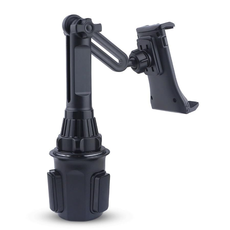 Cup Holder Tablet Mount for Car [Military Grade Cupholder ] Tablet Car Cradle Cup Holder for Truck Car Heavy Duty Adjustable
