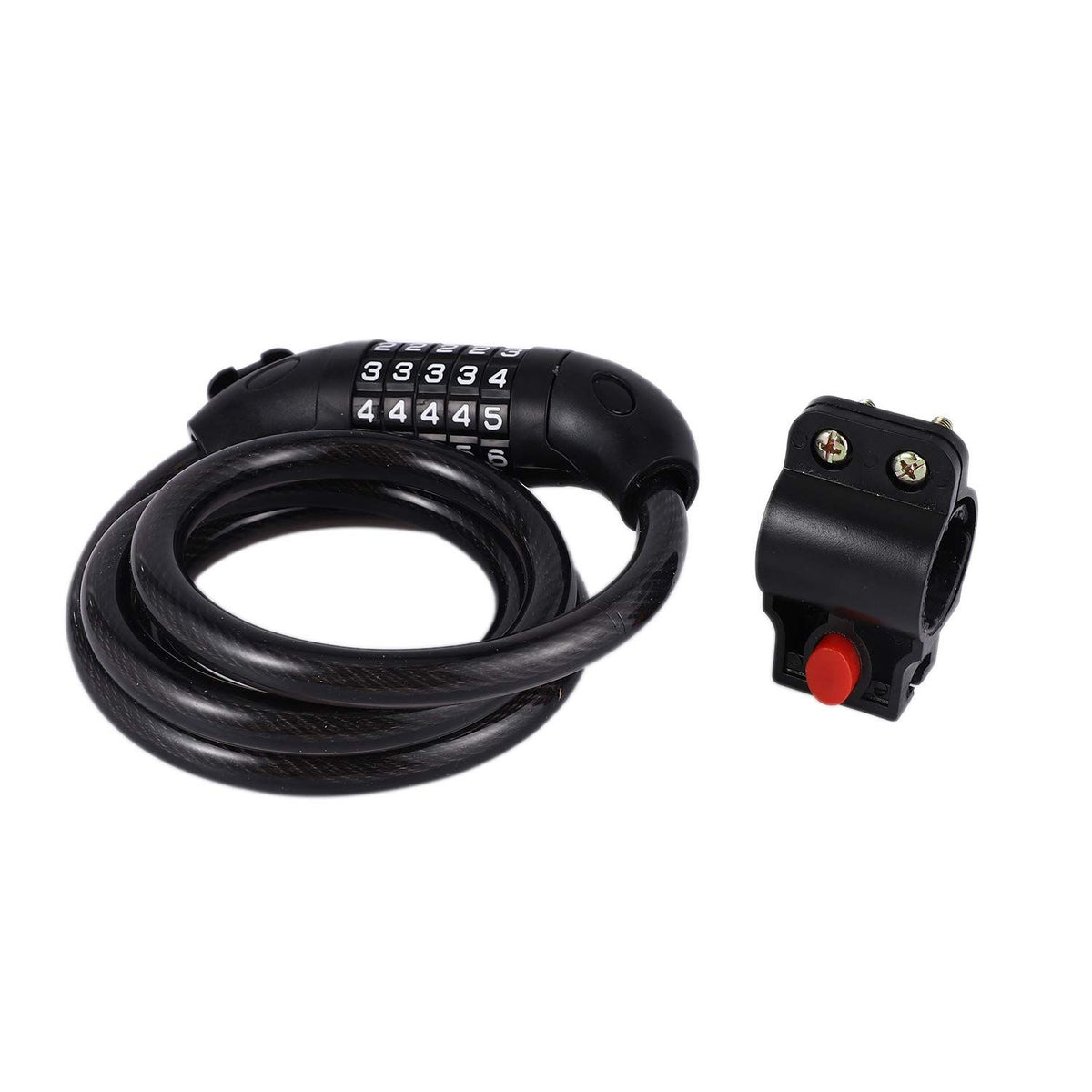combination lock cable car lock bicycle mountain bike lock bicycle lock universal anti-theft car lock