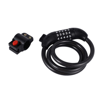 combination lock cable car lock bicycle mountain bike lock bicycle lock universal anti-theft car lock