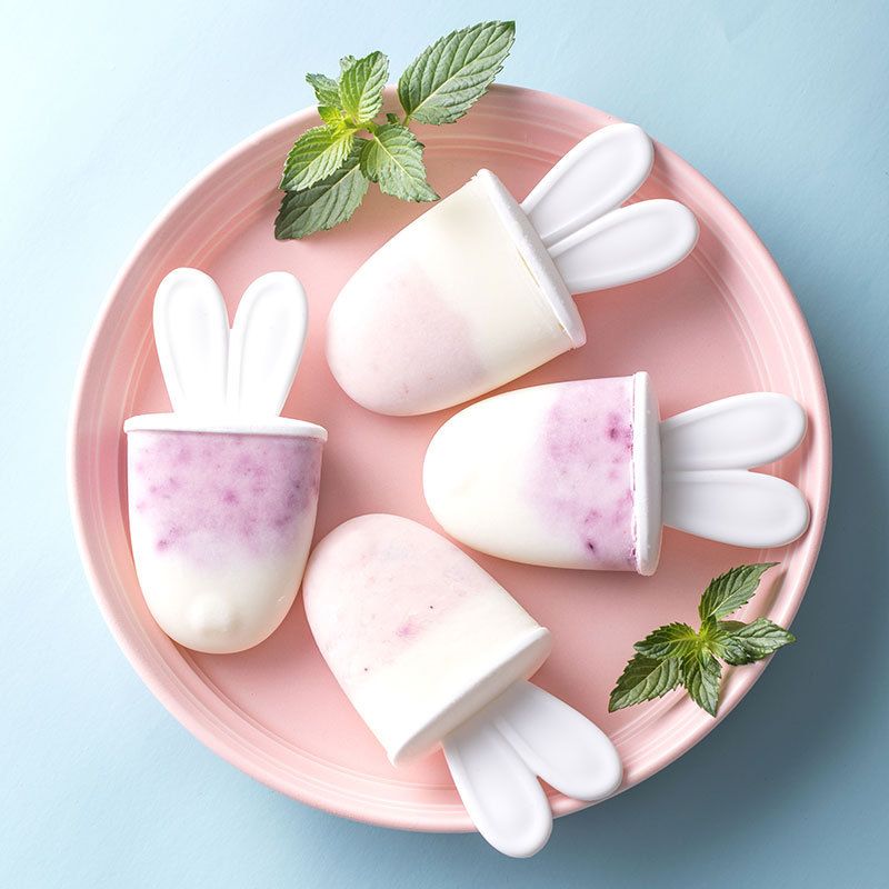Popsicles Molds, Popsicle Maker Mold Set, Popsicles Molds with Stick, BPA Free Mini Homemade Popsicle Molds for Baby Kids
