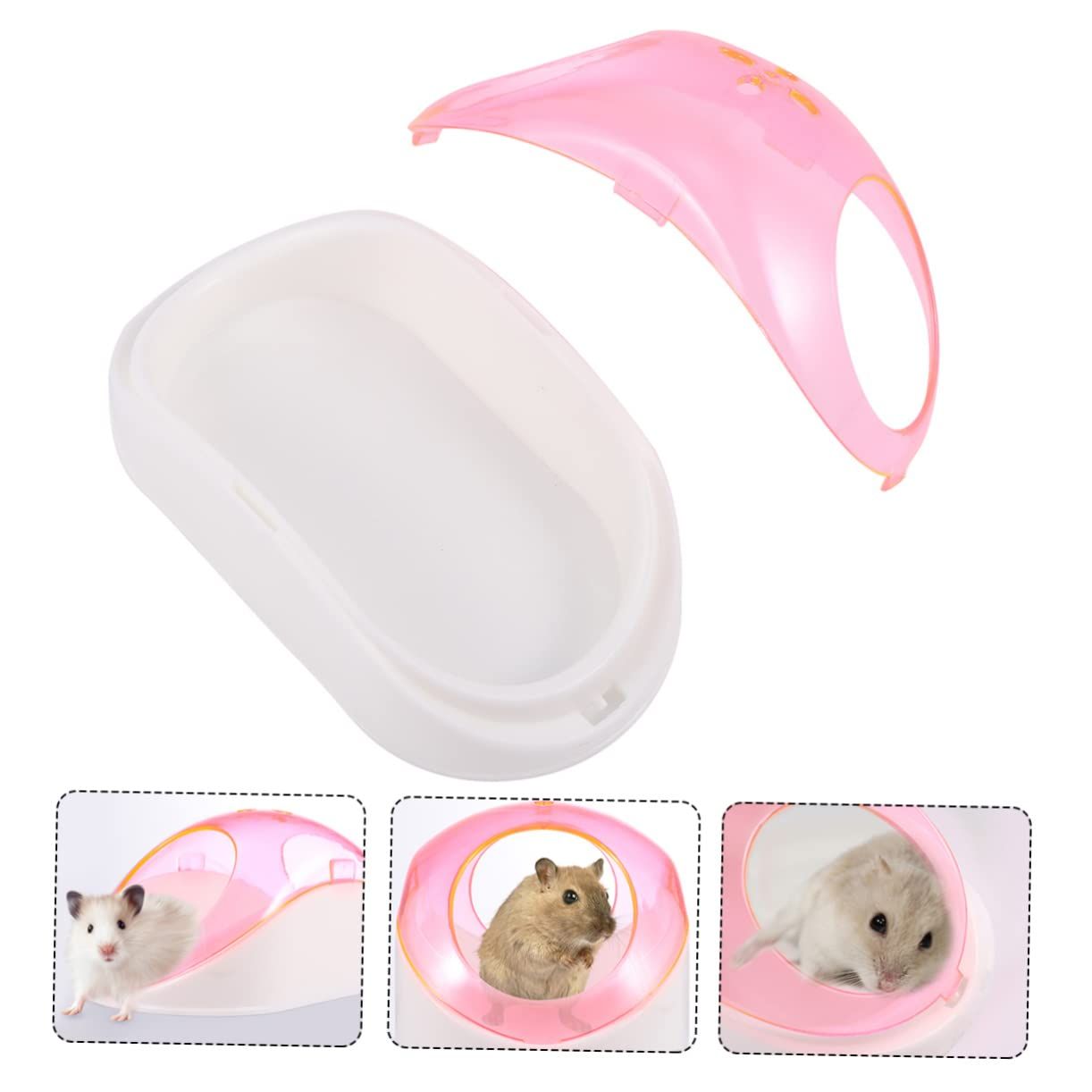 Hamster Sand Bathroom Sand Bath Hamster Dust Bath Hamster Potty Hamster Bathroom Basking Platform Large Shrimp Dish