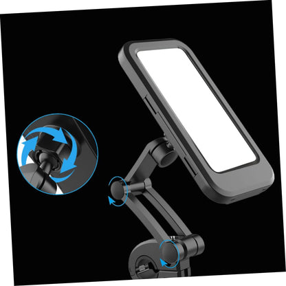 1pc Mobile Phone Holder Bike Phone Phone Holder 360 Rotating Mobile Stand Waterproof Phone Holder Cellphone Holder Stand Water