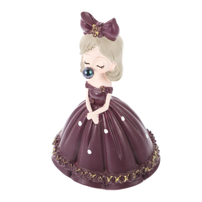 1pc Bubble Girl Ornament Girl Room Decor Car Decoration Creative Craft Desktop Doll Craft Cartoon Girl Decor Birthday Ornament