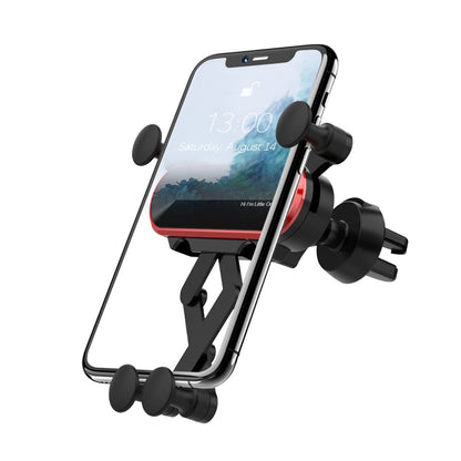 Phone Holder Mount for Car, Adjustable Durable Gravity Phone Holder for Air Vent with Clip，Devices, Fit for Most Cars