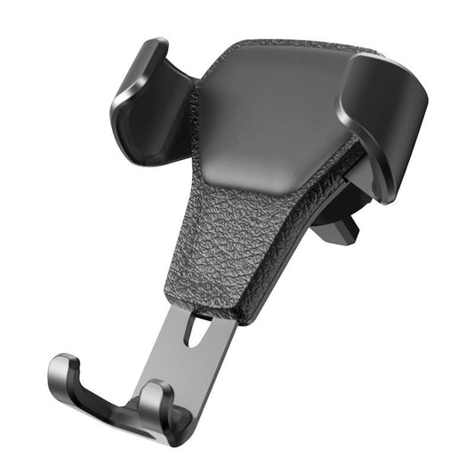 Phone Mount for Car, Unique Car Phone Holder with Gravity Sensor and Vent Mount for Safe Driving (Black)