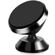 Magnetic Car Phone Holder - Strong Magnet, 360° Rotation, Dashboard/Dash Mount for All Phones Brands with Metal Plate, Blck