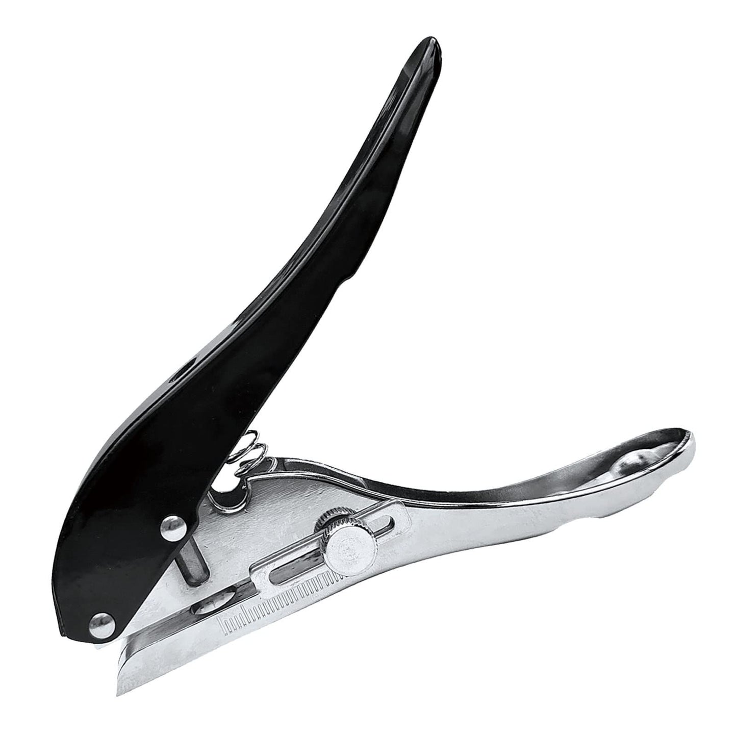 Hole Punch 8mm Single Hole Punch,Heavy Duty Hole Puncher Single,Paper Punch Portable Hand Held Long Hole Punch
