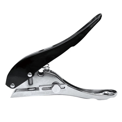 Hole Punch 8mm Single Hole Punch,Heavy Duty Hole Puncher Single,Paper Punch Portable Hand Held Long Hole Punch