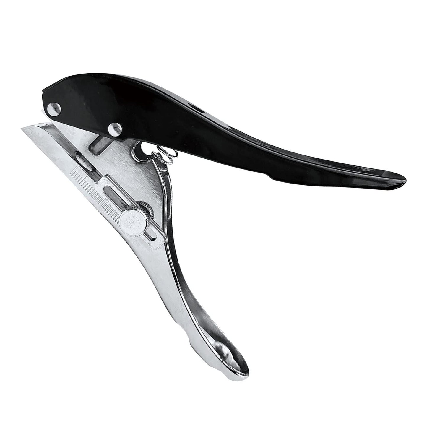 Hole Punch 8mm Single Hole Punch,Heavy Duty Hole Puncher Single,Paper Punch Portable Hand Held Long Hole Punch