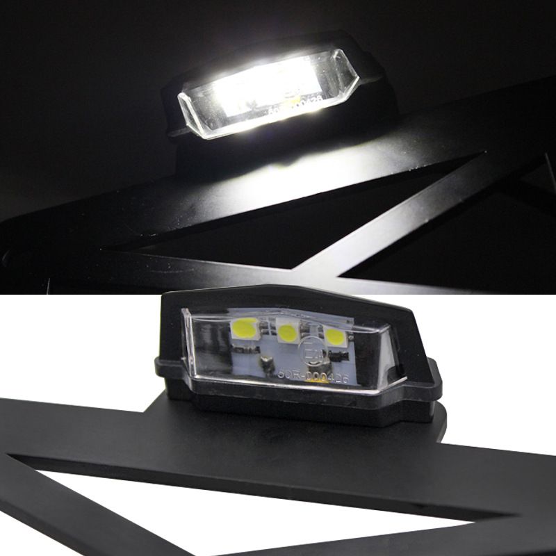 Motorcycle Registration Plate Compatible with Custom Side Mount License Plate Bracket Holder Modifie
