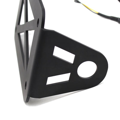 Motorcycle Registration Plate Compatible with Custom Side Mount License Plate Bracket Holder Modifie