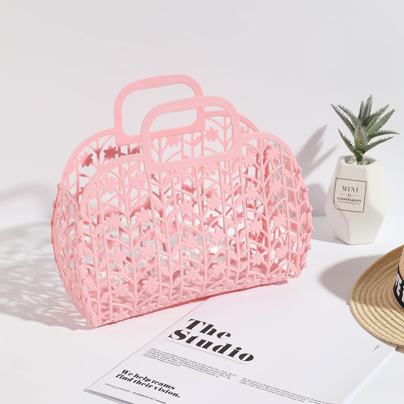 Girls Jelly Purse, Women’s Plastic Tote Bag, Jelly Bag Purse For Little Girls Wide Usages  waterproof and easy to clean