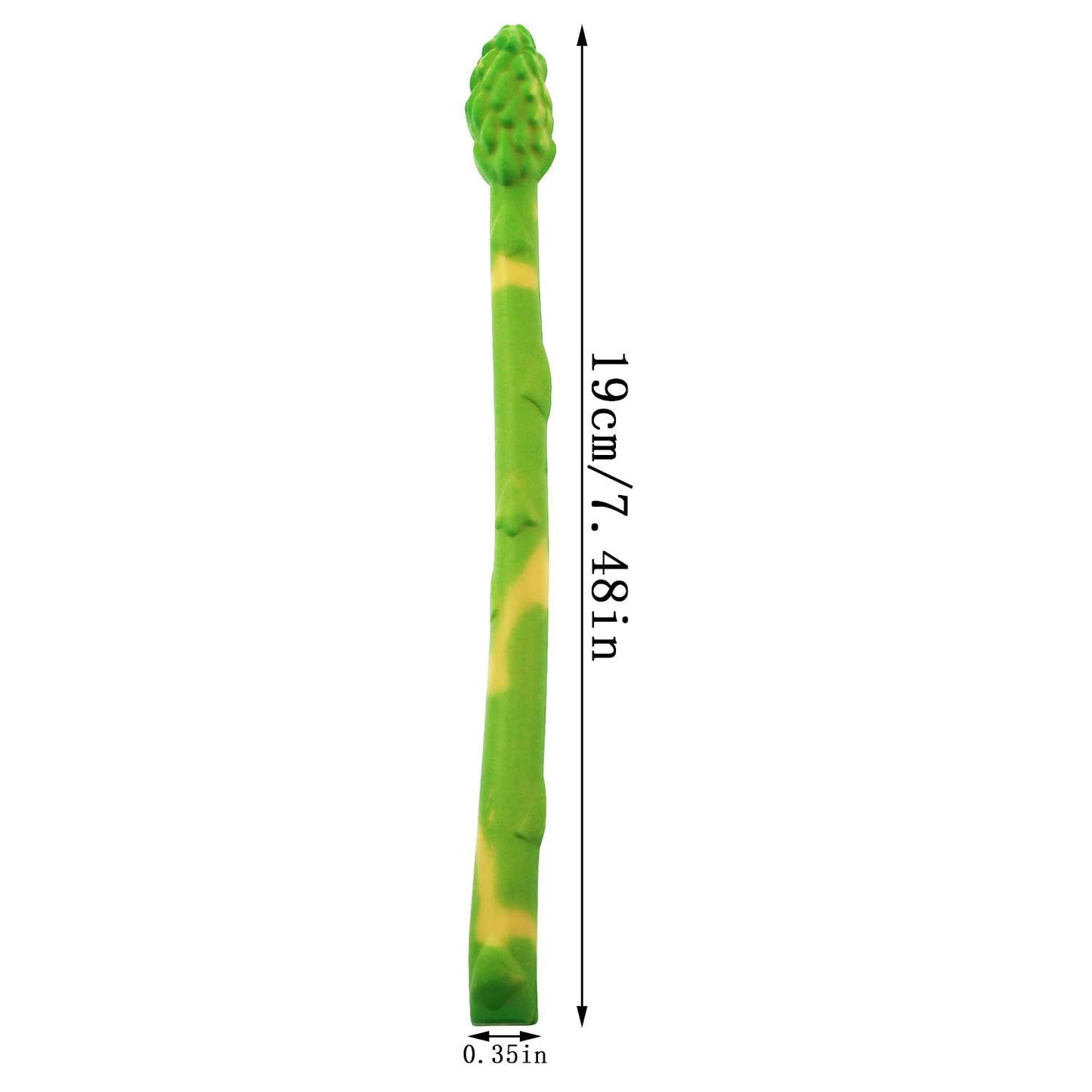 5pcs Simulated Asparagus Lifelike Vegetable Toy Artificial Asparagus Model Faux Asparagus Fern Green Home Decor Asparagus