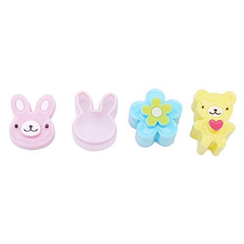 Rice Ball Mold for Kids Onigiri Mold Cartoon Sushi 3D Bear Flower Rabbit Sushi Maker Onigiri Mold DIY Kitchen Tools
