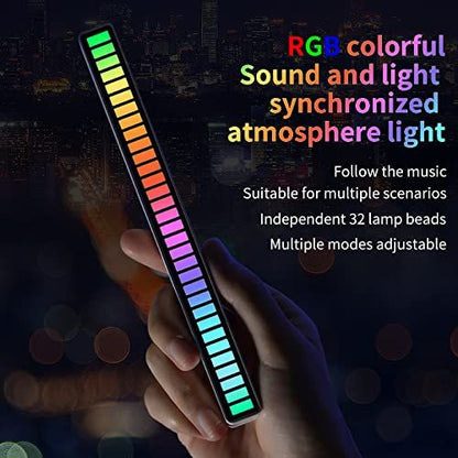 Ambience Sound Activated Light, Sound Control Light, Sound Pickup Light, Voice-Activated Pickup Music Rhythm Light Office, Gaming