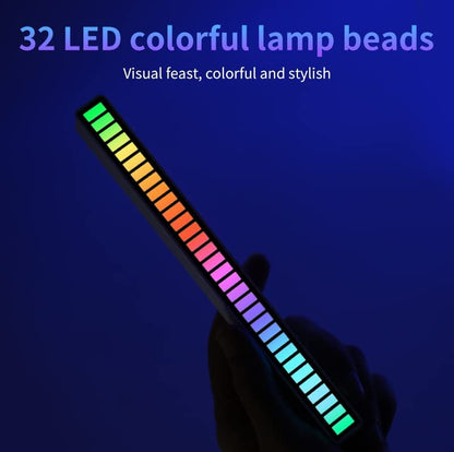 Ambience Sound Activated Light, Sound Control Light, Sound Pickup Light, Voice-Activated Pickup Music Rhythm Light Office, Gaming