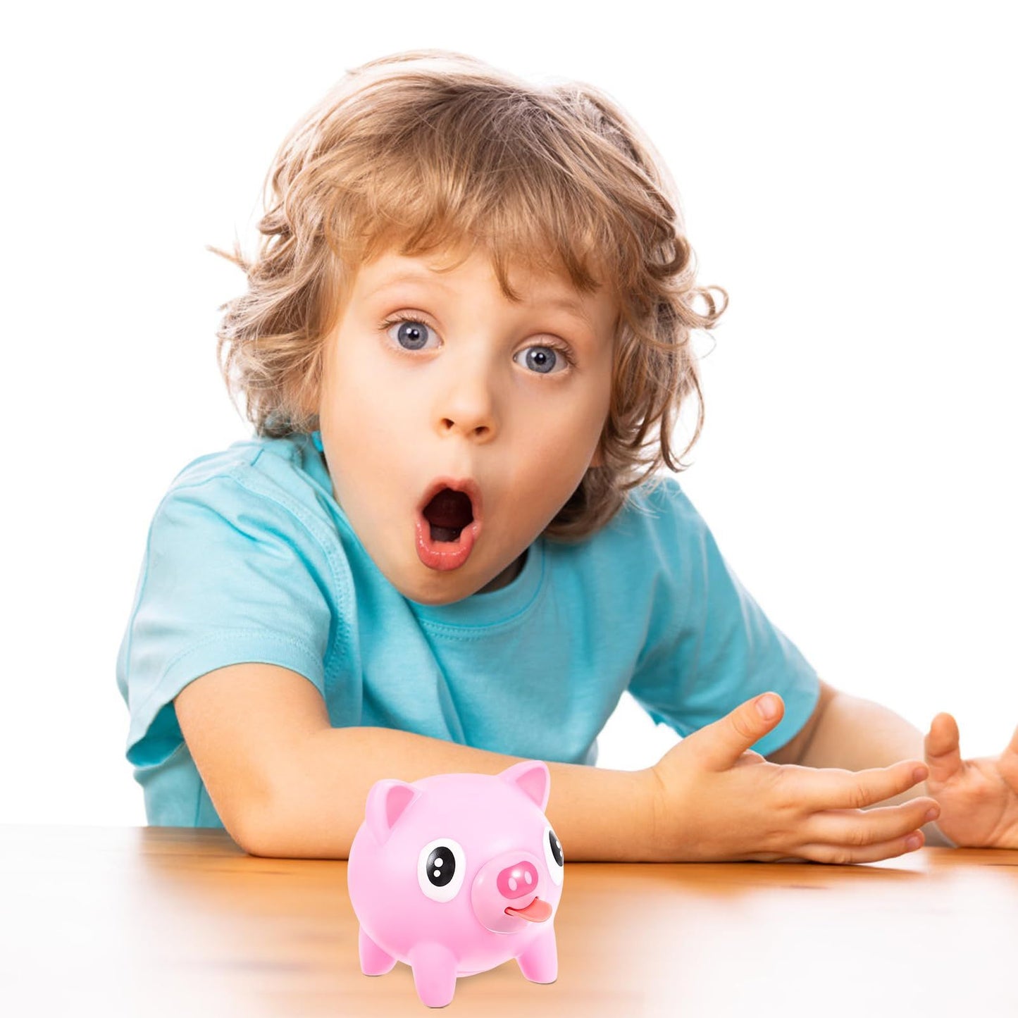 Adorable Screaming Latex Desk Teenagers Toy Play Decompression Animal Toy Pig Children Ball Interesting Kids Games Piggy Adults
